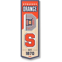 You The Fan Syracuse Orange 6"x19" 3-D Banner
