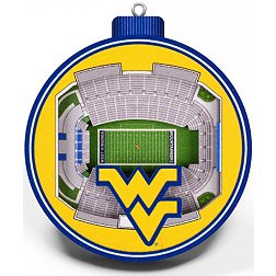 YouTheFan West Virginia Mountaineers 3D StadiumView Ornament