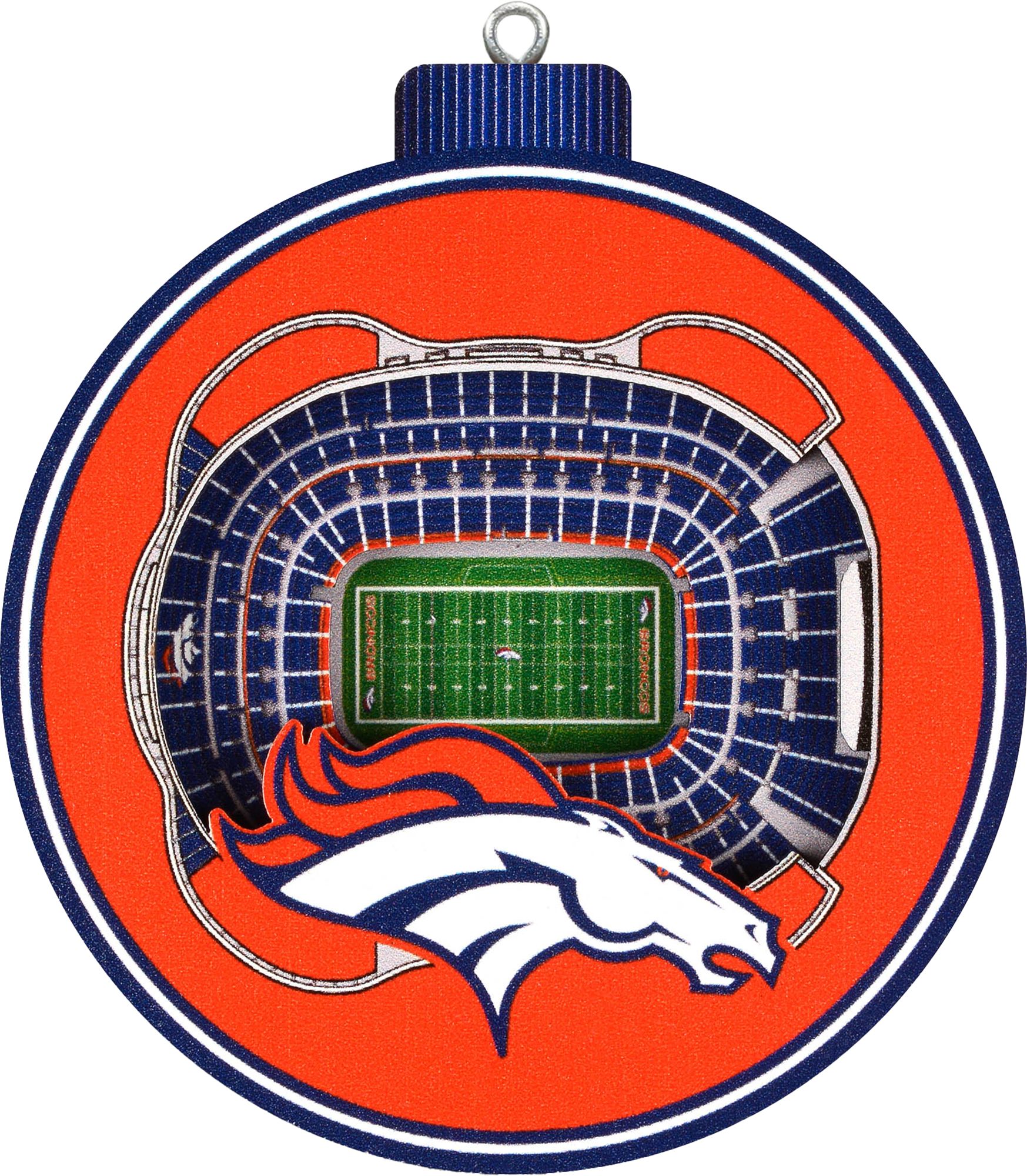 You The Fan Denver Broncos 3D Stadium Ornament