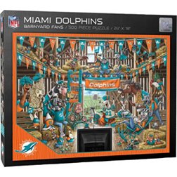 You The Fan Miami Dolphins 500-Piece Barnyard Puzzle
