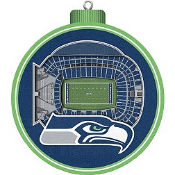 You The Fan Seattle Seahawks 3D Stadium Ornament