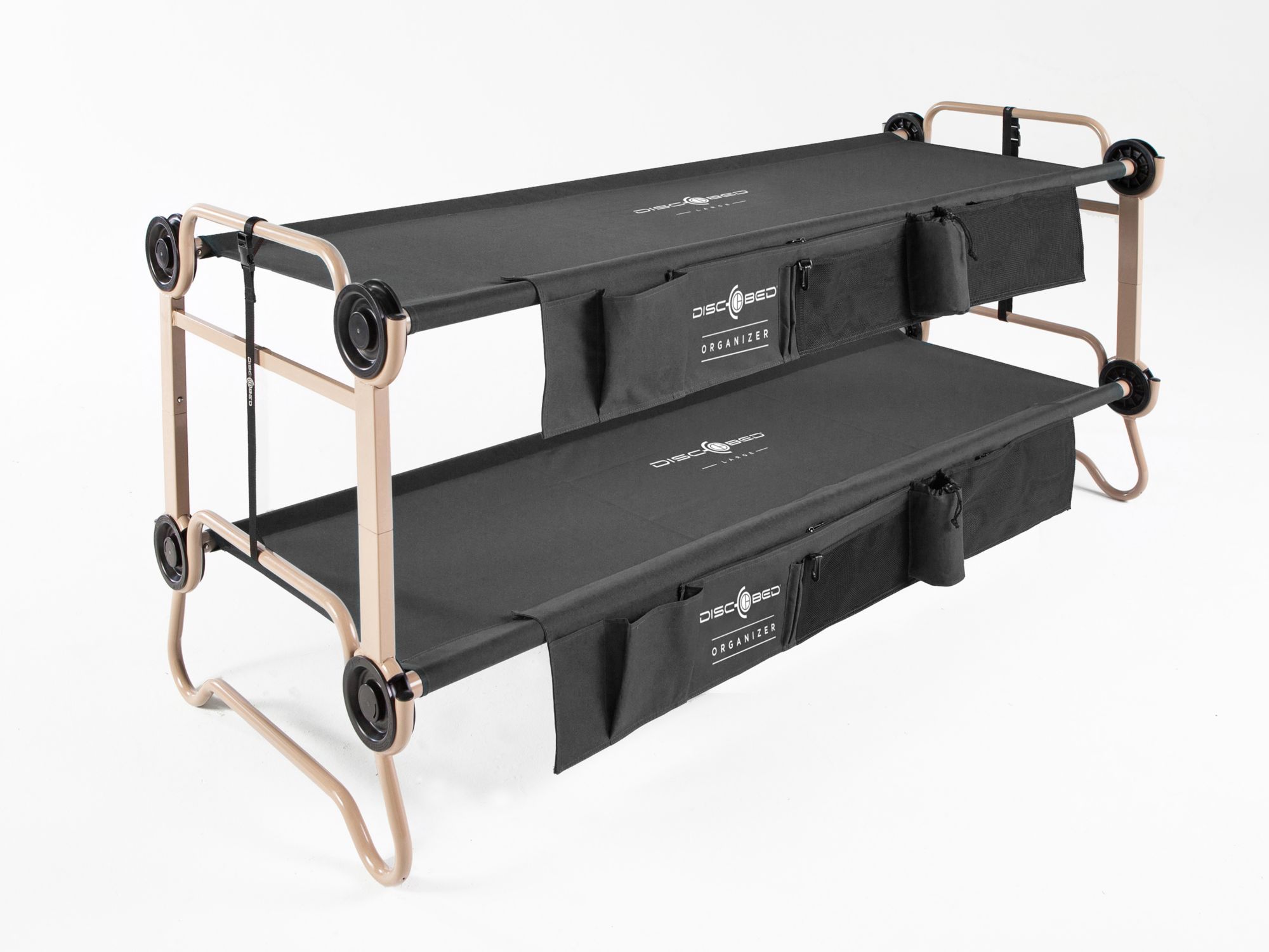 Disc-O-Bed Large Cot - Black