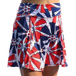 Got Pla(yed)id© Red, White & Blue Women's High-Waisted Pickleball