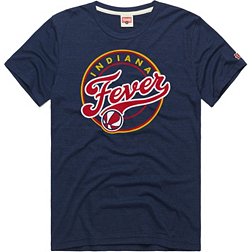 Homage Adult Indiana Fever Navy Logo T-Shirt