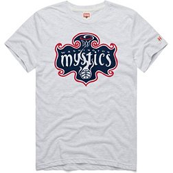 Homage Adult Washington Mystics Grey Logo T-Shirt