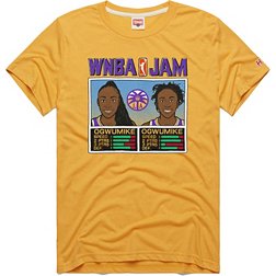 Homage Adult Los Angeles Sparks Yellow Jam T-Shirt
