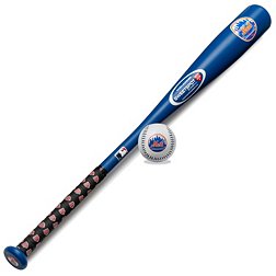 SweetSpot Baseball New York Mets 32” Senior Bat and Spaseball Combo