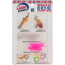 Eagle Claw Lazer Sharp Pro Series Ice Fishing Walleye Kit