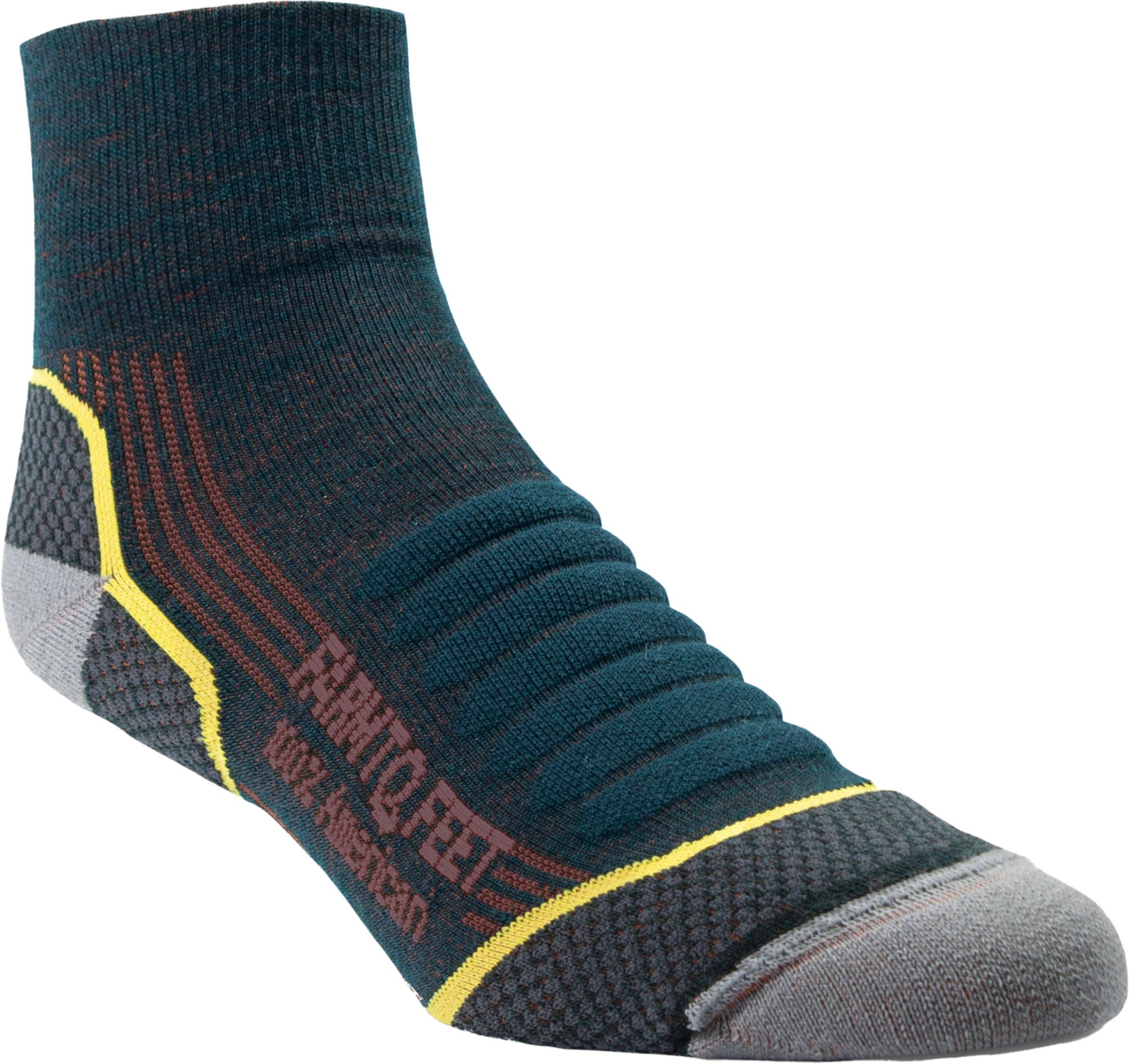 Farm to Feet Damascus 1/4 Crew Light Targeted Cushion Socks, Men