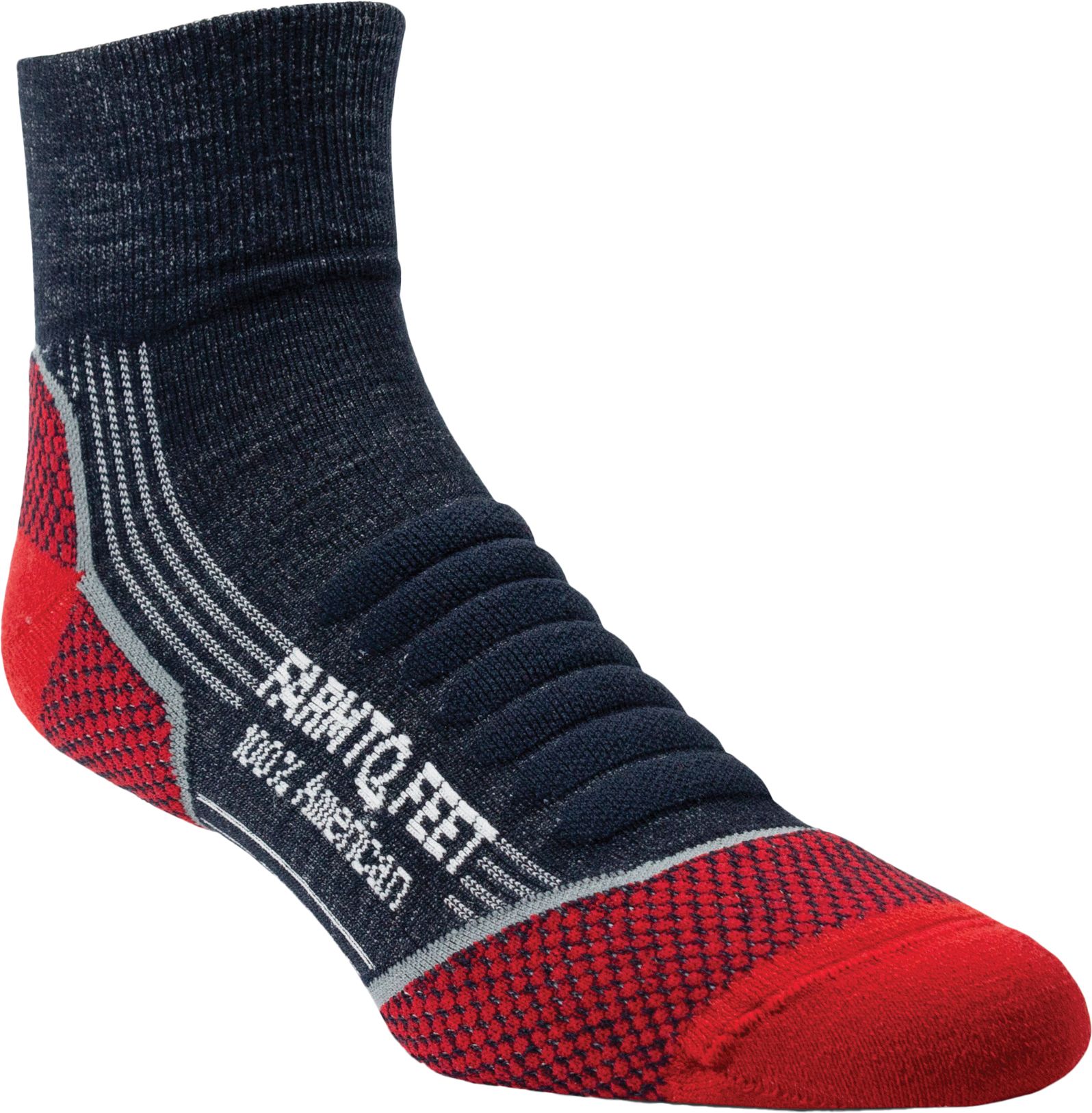 Farm to Feet Damascus 1/4 Crew Light Targeted Cushion Socks, Men