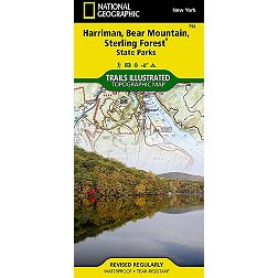 National Geographic Harriman State Park Map