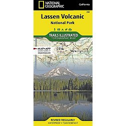 National Geographic Lassen National Park Map