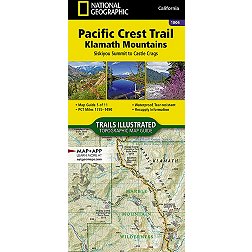 National Geographic PCT: Klamath Mountains Map