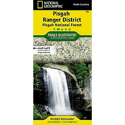 National Geographic Pisgah Ranger District Map