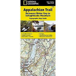 National Geographic AT Delaware Water Gap Map