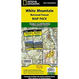 National Geographic White Mountains Map Pack