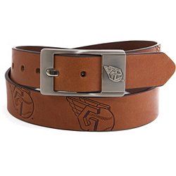 Eagles Wings Baylor Bears Brandish Leather Belt in Brown