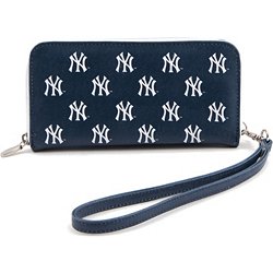 MLB, Bags, New York Yankees Leather Bifold Wallet