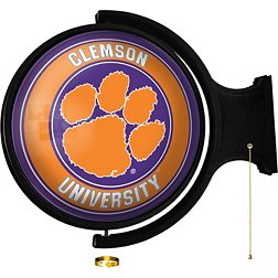 The Fan Brand Clemson Tigers Rotating Lighted Wall Sign