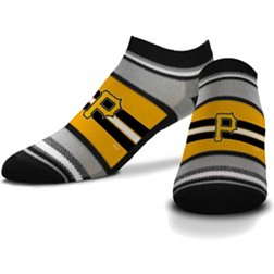 For Bare Feet Pittsburgh Pirates Streak Socks
