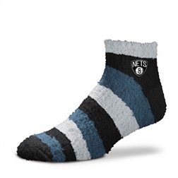 For Bare Feet Brooklyn Nets Stripe Cozy Socks
