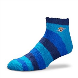 For Bare Feet Oklahoma City Thunder Stripe Cozy Socks