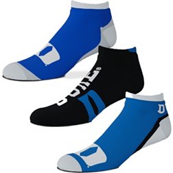 For Bare Feet Duke Blue Devils 3 Pack Socks