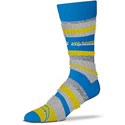 For Bare Feet Los Angeles Chargers Mountain Stripe Socks