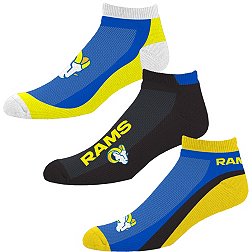 For Bare Feet Los Angeles Rams 3-Pack Socks