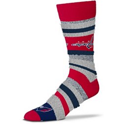 For Bare Feet Washington Capitals Mountain Stripe Socks