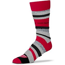 For Bare Feet Detroit Red Wings Mountain Stripe Socks