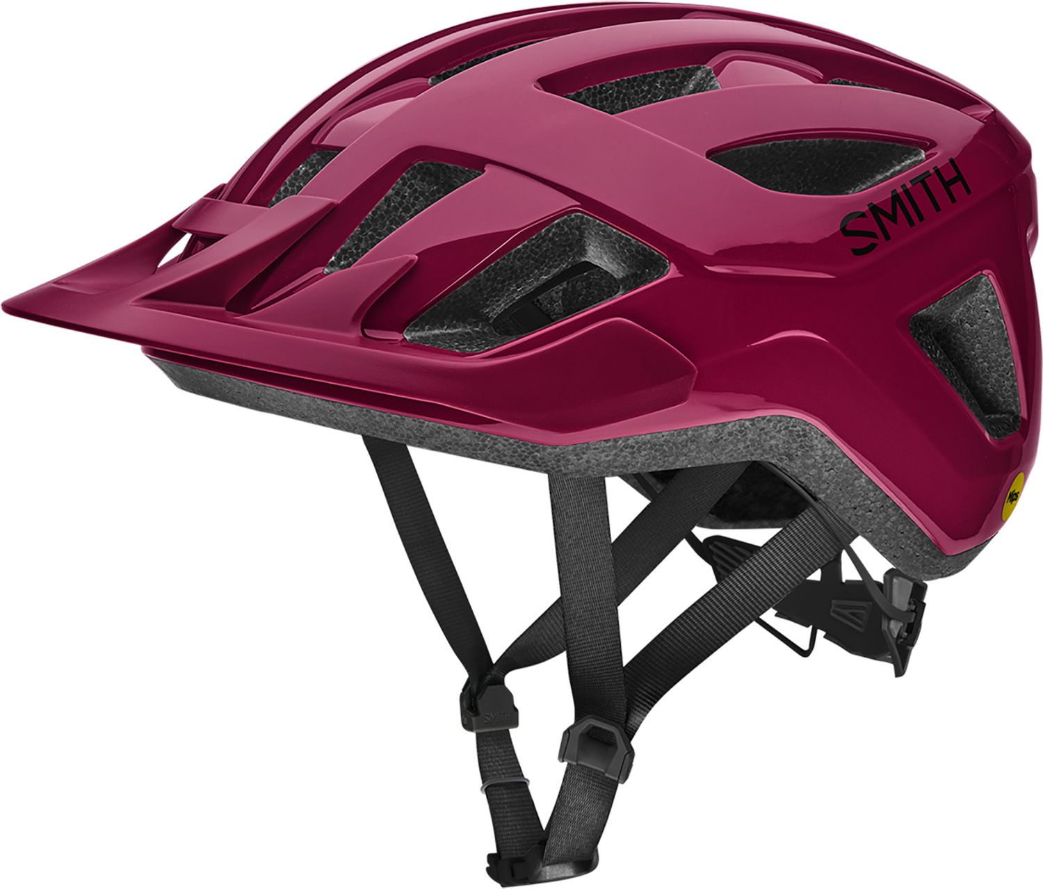 Photos - Cycling Clothing Smith Adult Convoy MIPS Mountain Bike Helmet, Medium, Merlot 22FJLACNVYMPSXXXXDLT 