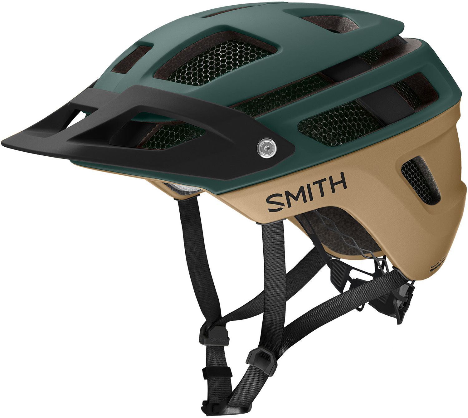 Photos - Cycling Clothing Smith Adult Forefront 2 MIPS Mountain Bike Helmet, Small, Matte Spruce/Safari 22FJLAFRFRNT2MPSXDLT 
