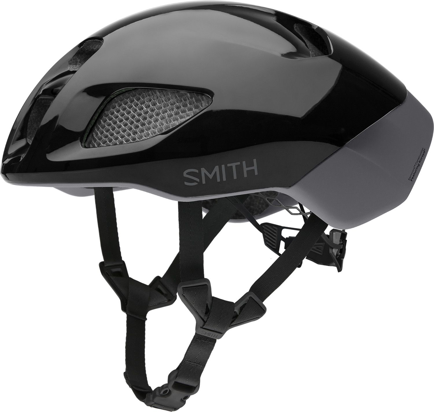 Photos - Bike Helmet Smith Adult Ignite MIPS Race , Small, Black/Matte Cement 22FJLA 