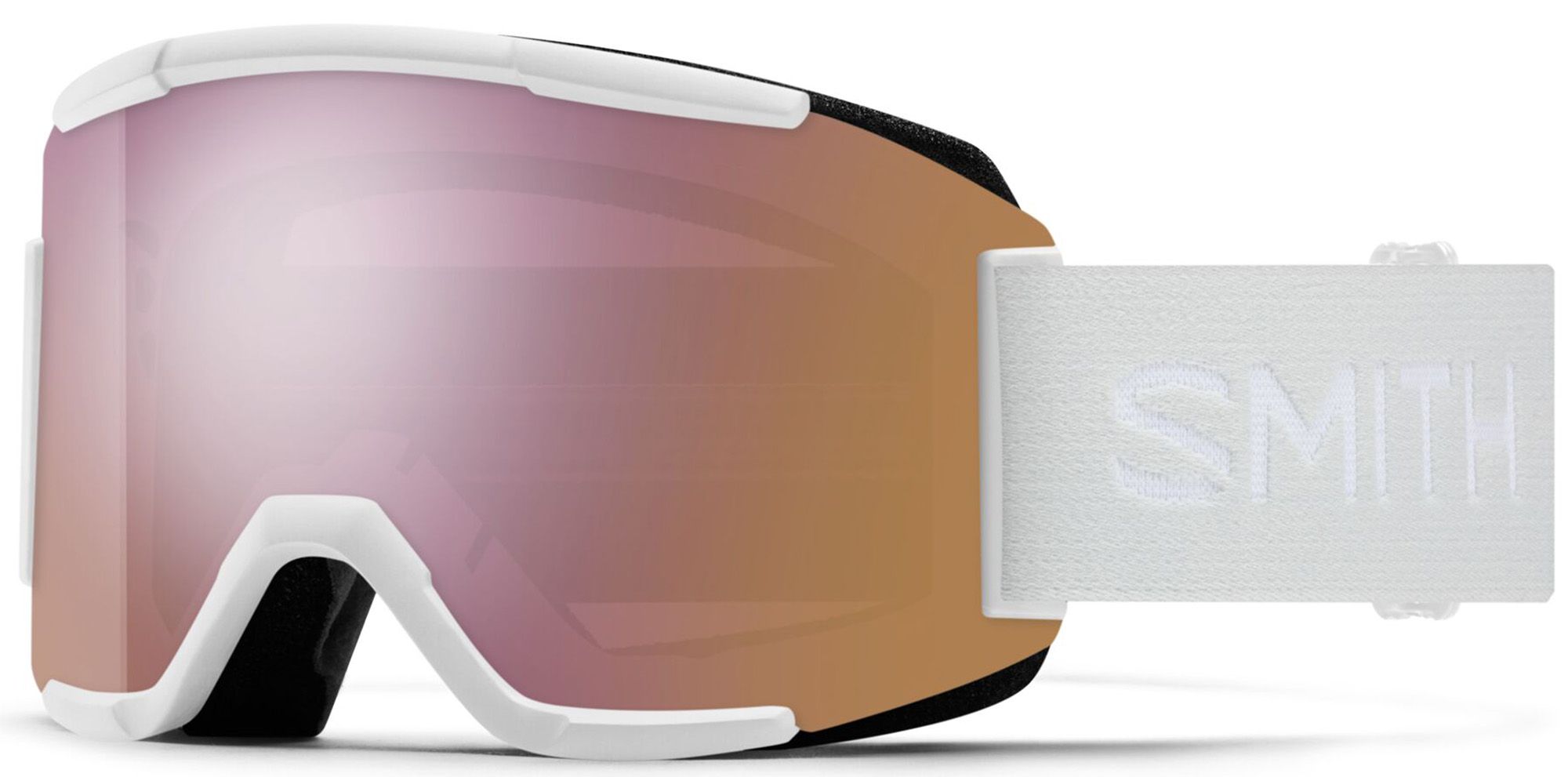 White Vapor Strap / Everyday Rose Gold Lens