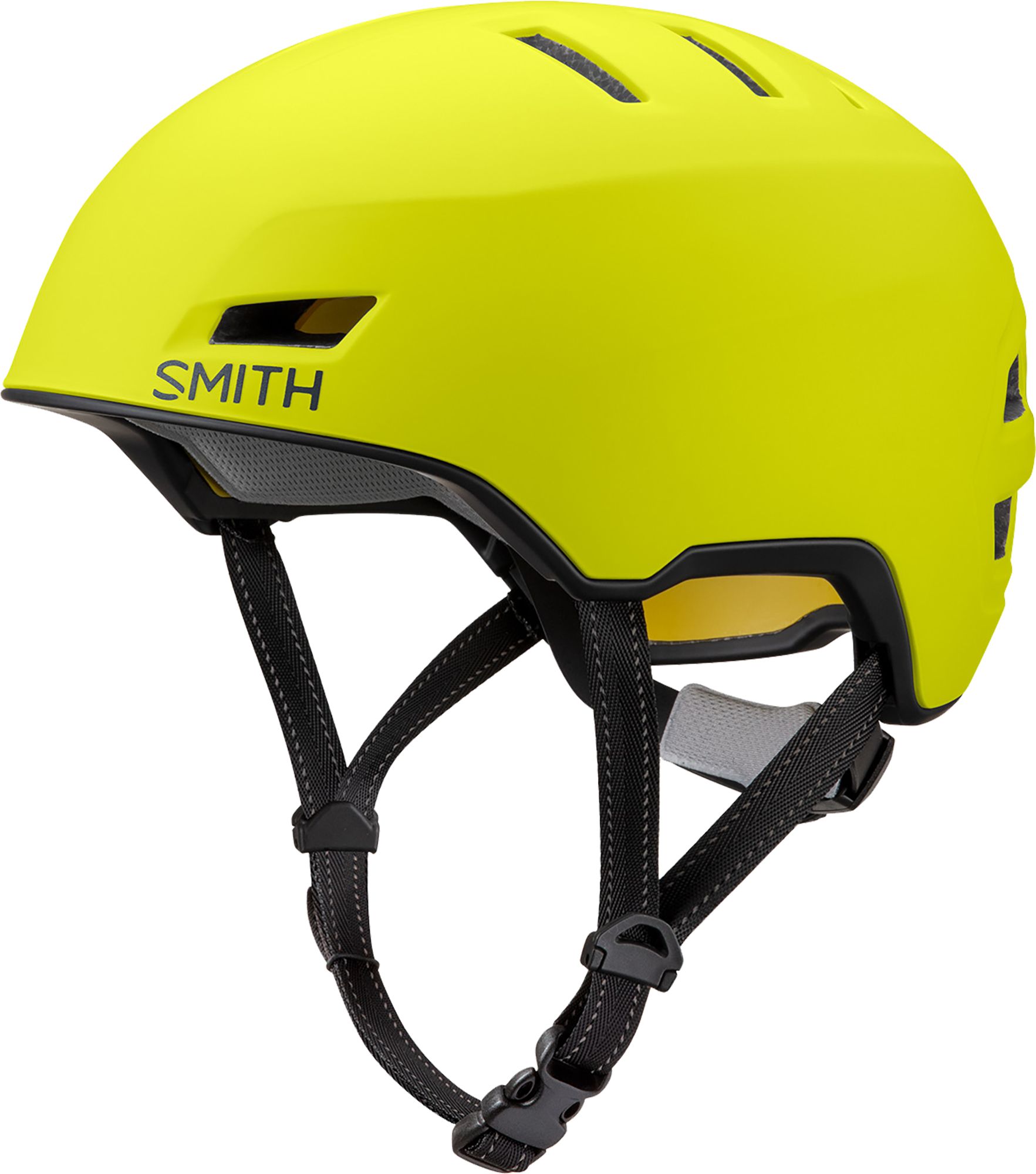 Photos - Bike Helmet Smith Express MIPS , Medium, Matte Neon Yellow 22FJLAXPRSSMPSXX 
