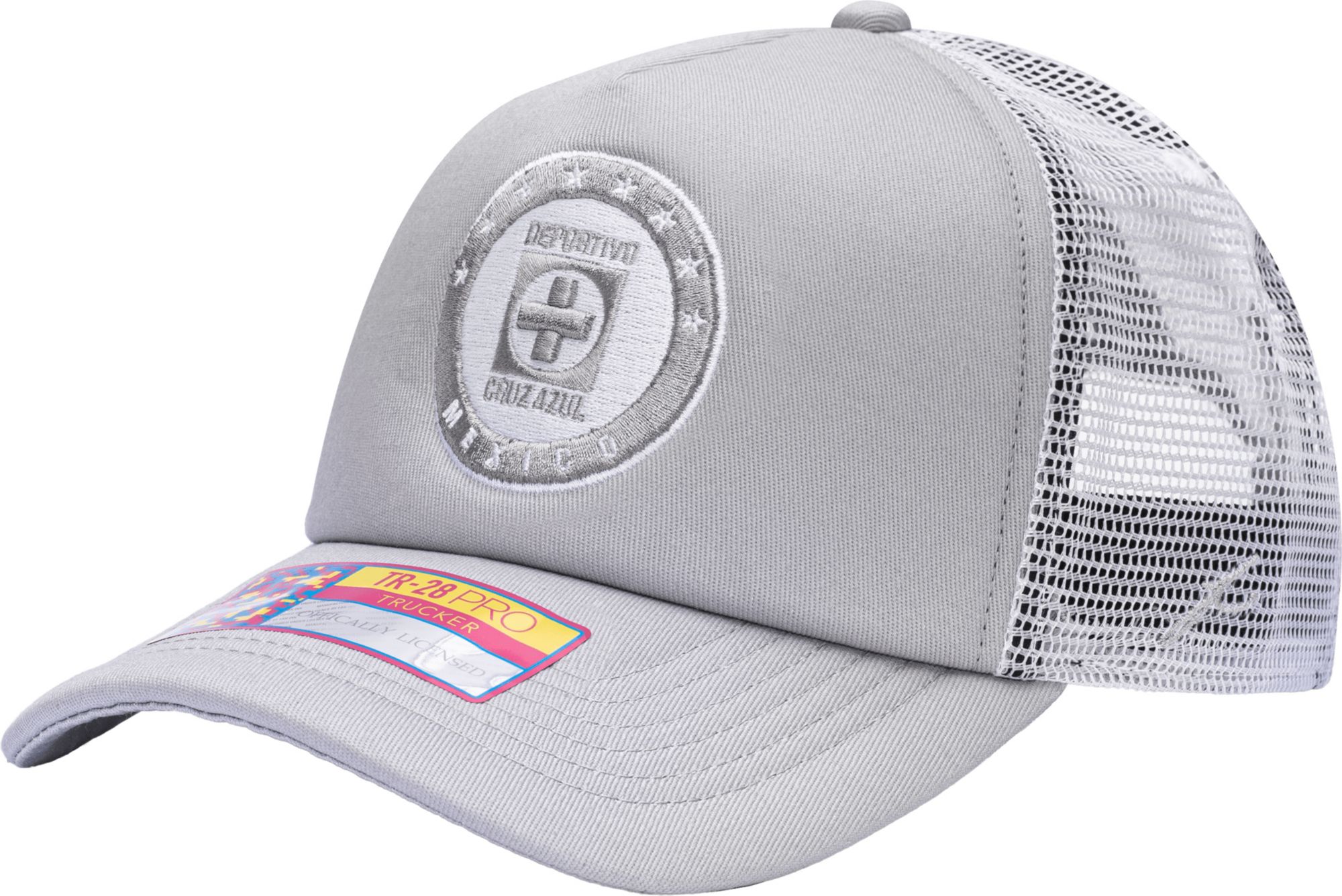 Fan Ink Cruz Azul Fog Adjustable Trucker Hat