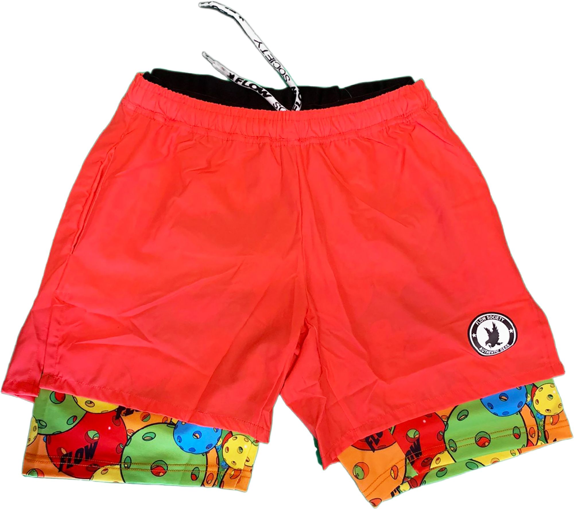Flow Society Men's Compression Logo 7” Pickleball Shorts