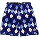 Blue/White Argyle