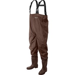 YOYO Breathable Chest Wader 3-Ply 100% Durable and Waterproof with Neoprene  Stocking Foot Insulated Fishing Chest Waders for Fly Fishing,Duck