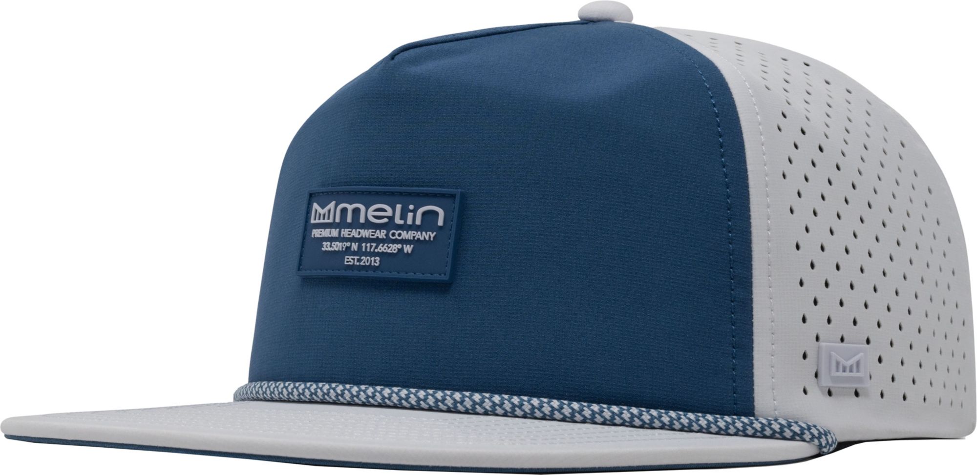 Steel Blue/White