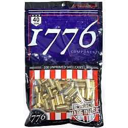 1776 Components .40 S&W Unprimed Shell Casings