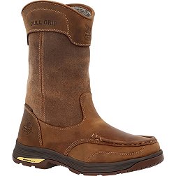 Georgia Boots Men's Athens SuperLyte Alloy Toe Pull-On Work Boots