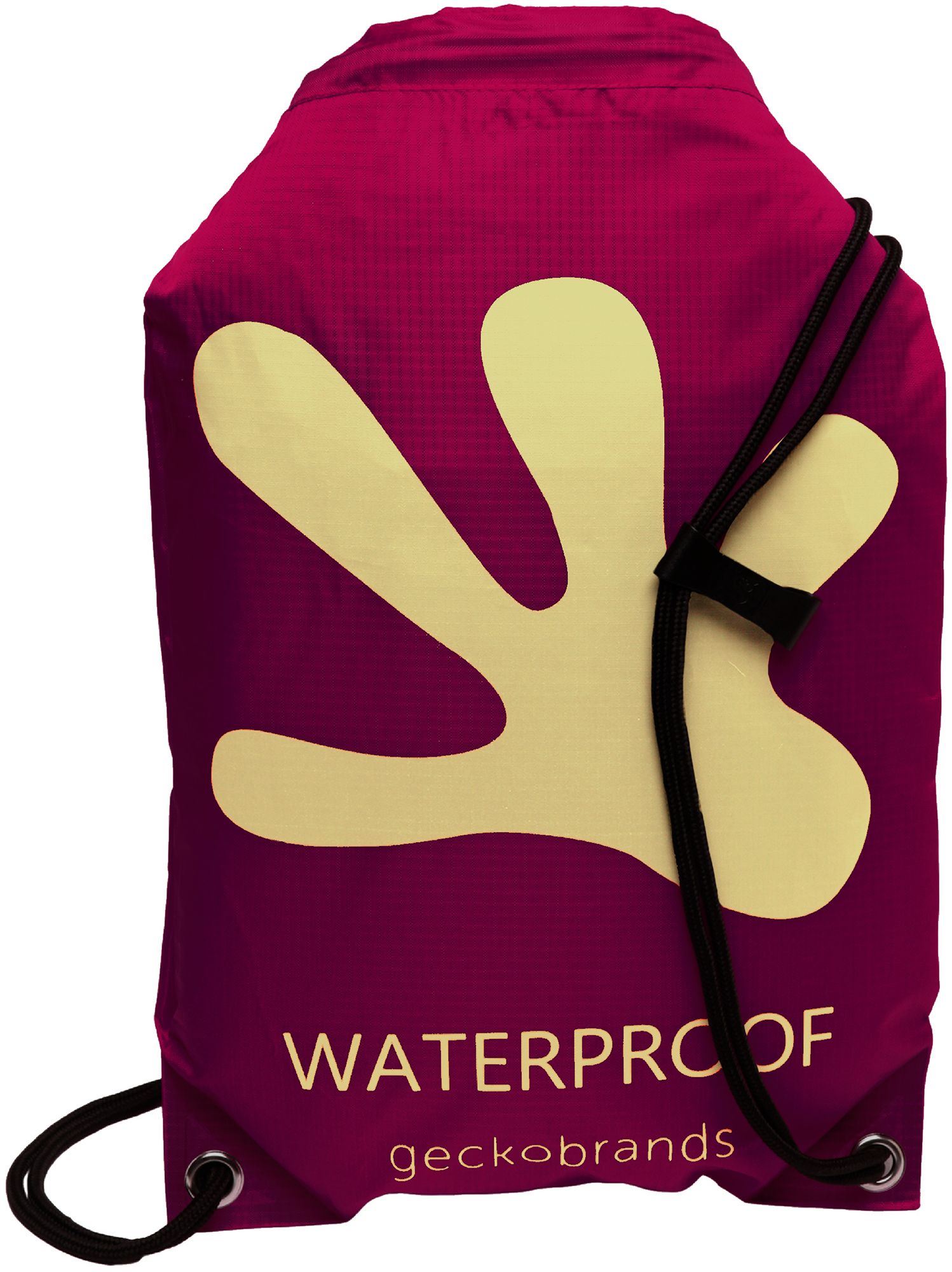 geckobrands Waterproof 10L Drawstring Bag