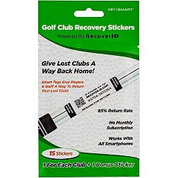 Key Smart Golf Club Recovery Stickers
