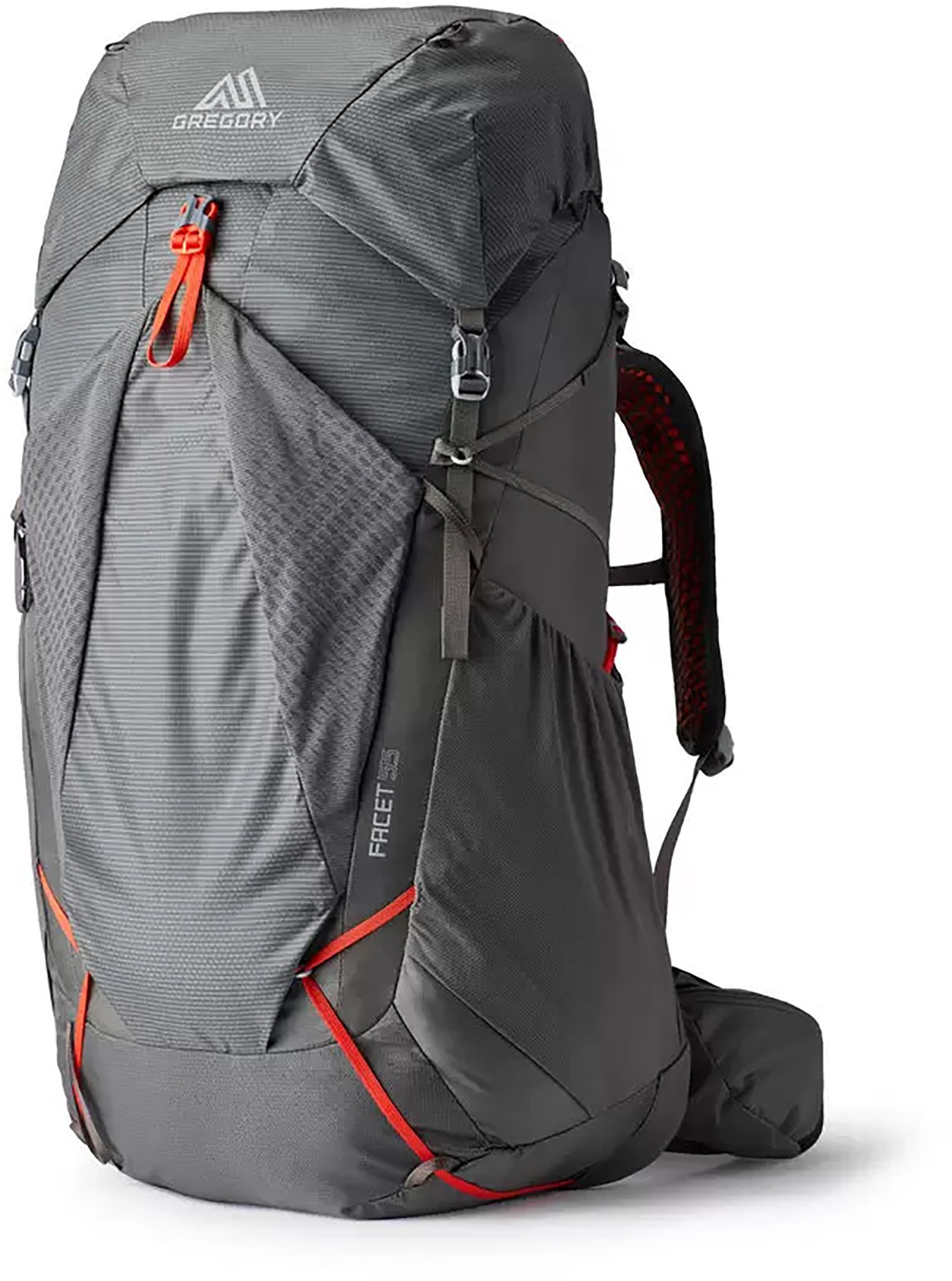 Photos - Backpack Gregory Women's Facet 55L Pack, Medium, Sunset Grey 22GGYWWFCT55XXXXXCTP 