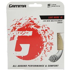 GAMMA Live Wire Tennis String - 16G
