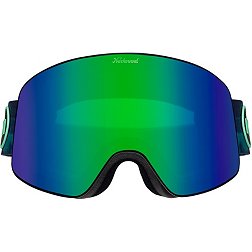 Nevica Banff Adult Ski Goggles In Green Brand New Free Post