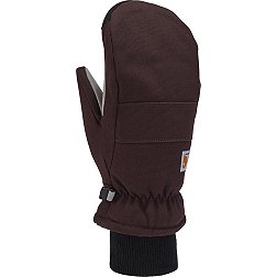 Gordini Women's Insulated Duck Synthetic Leather Knit Mittens