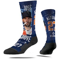 Strideline Houston Astros José Altuve #27 Montage Crew Socks